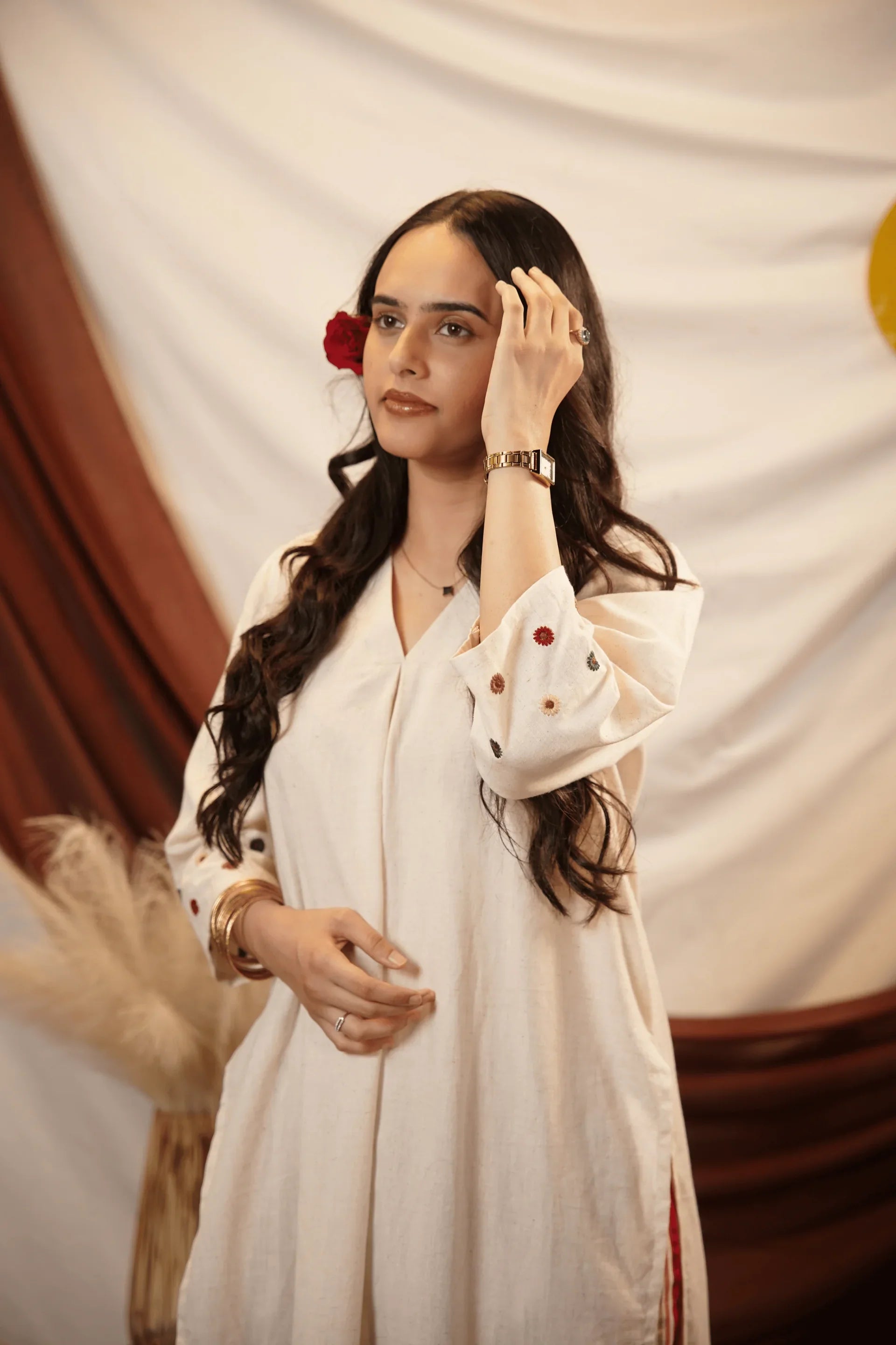Vasanti Embroidered Kurta Set
