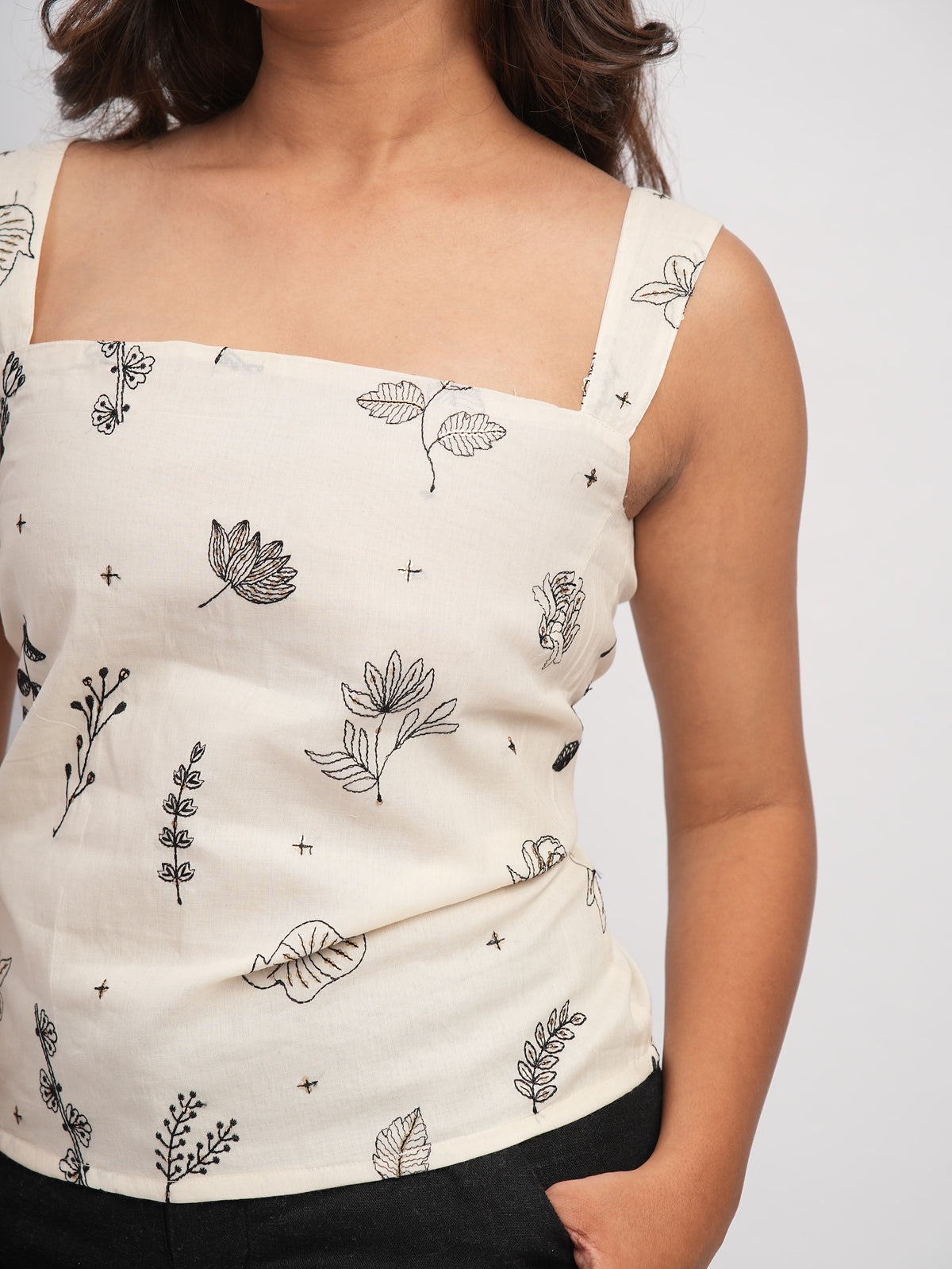 Chandni Embroidered Top