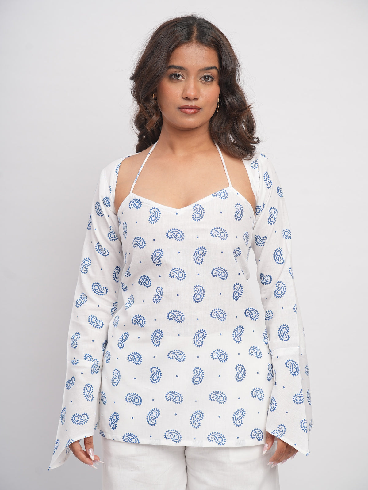 Ambar Short Kurti with Bolero