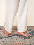 Sukoon Embroidered Bell Sleeved Kurta Set