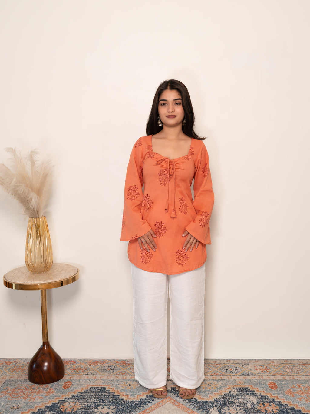 Titli Bell Sleeved Short Kurti