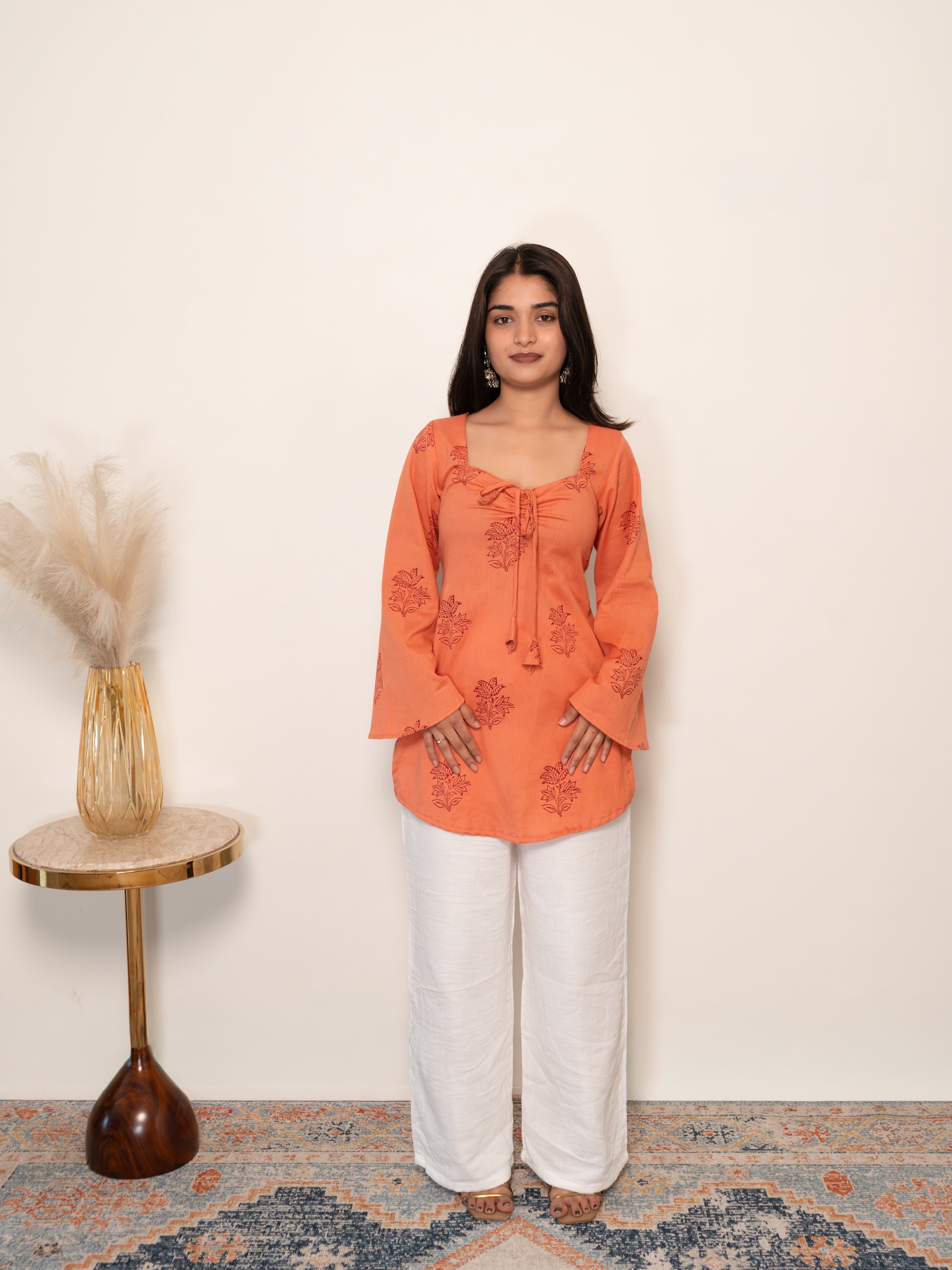 Titli Bell Sleeved Short Kurti