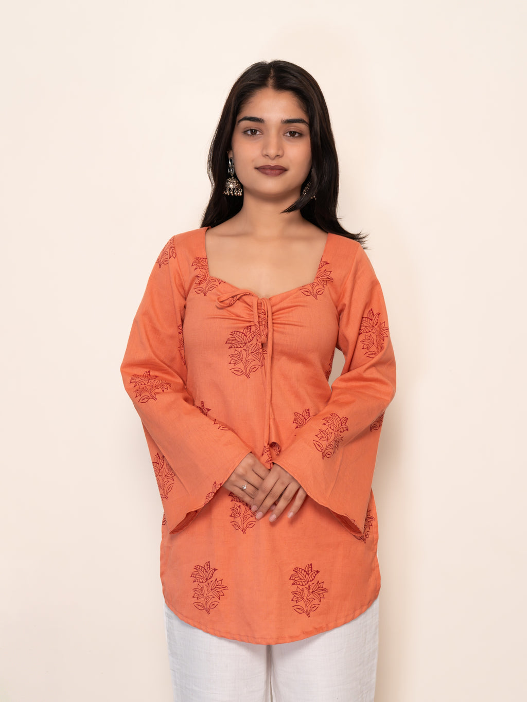 Titli Bell Sleeved Short Kurti
