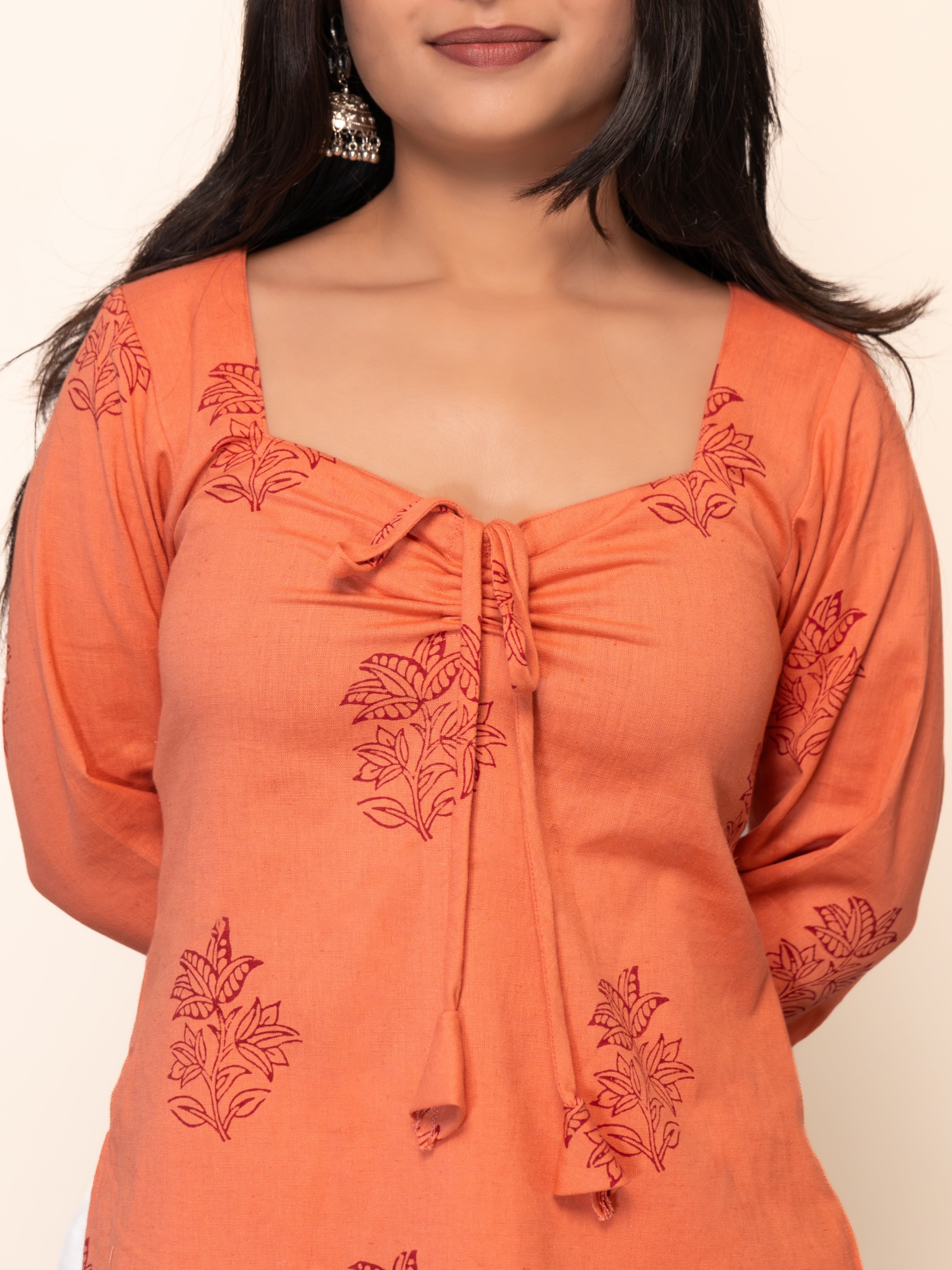 Titli Bell Sleeved Short Kurti