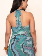 Tara Halter Neck Short Kurti