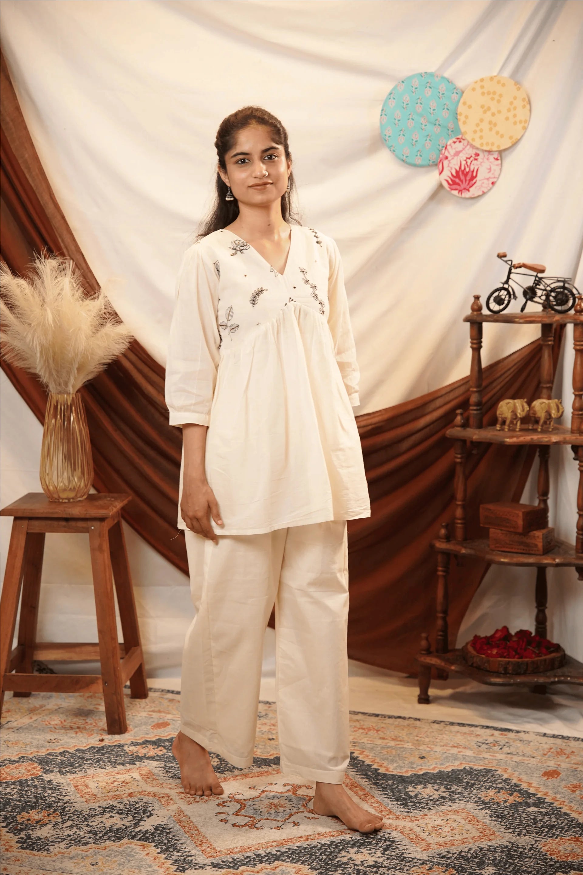 Chandni Embroidered Kurta Set