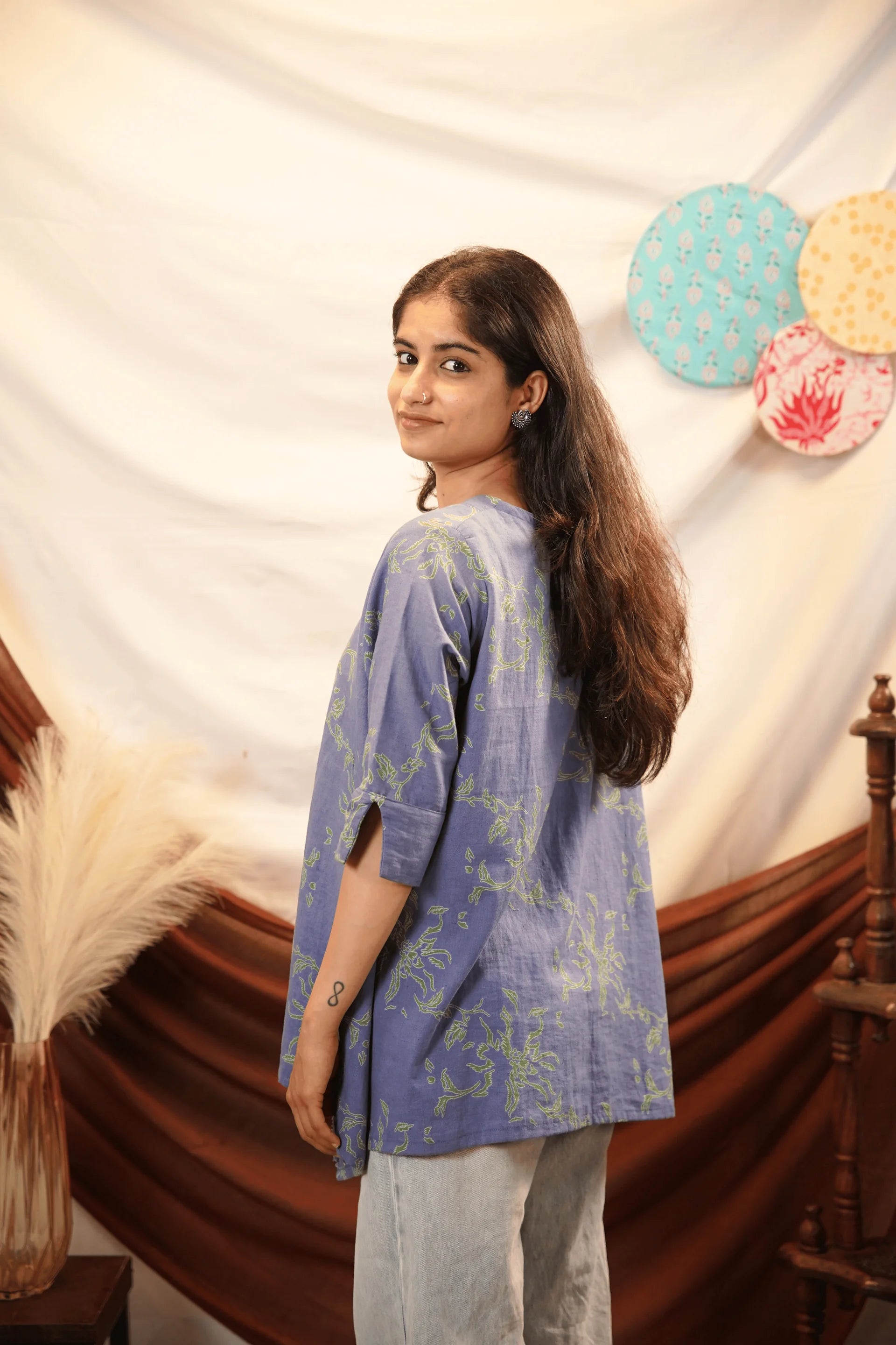 Jheel Short Kurti
