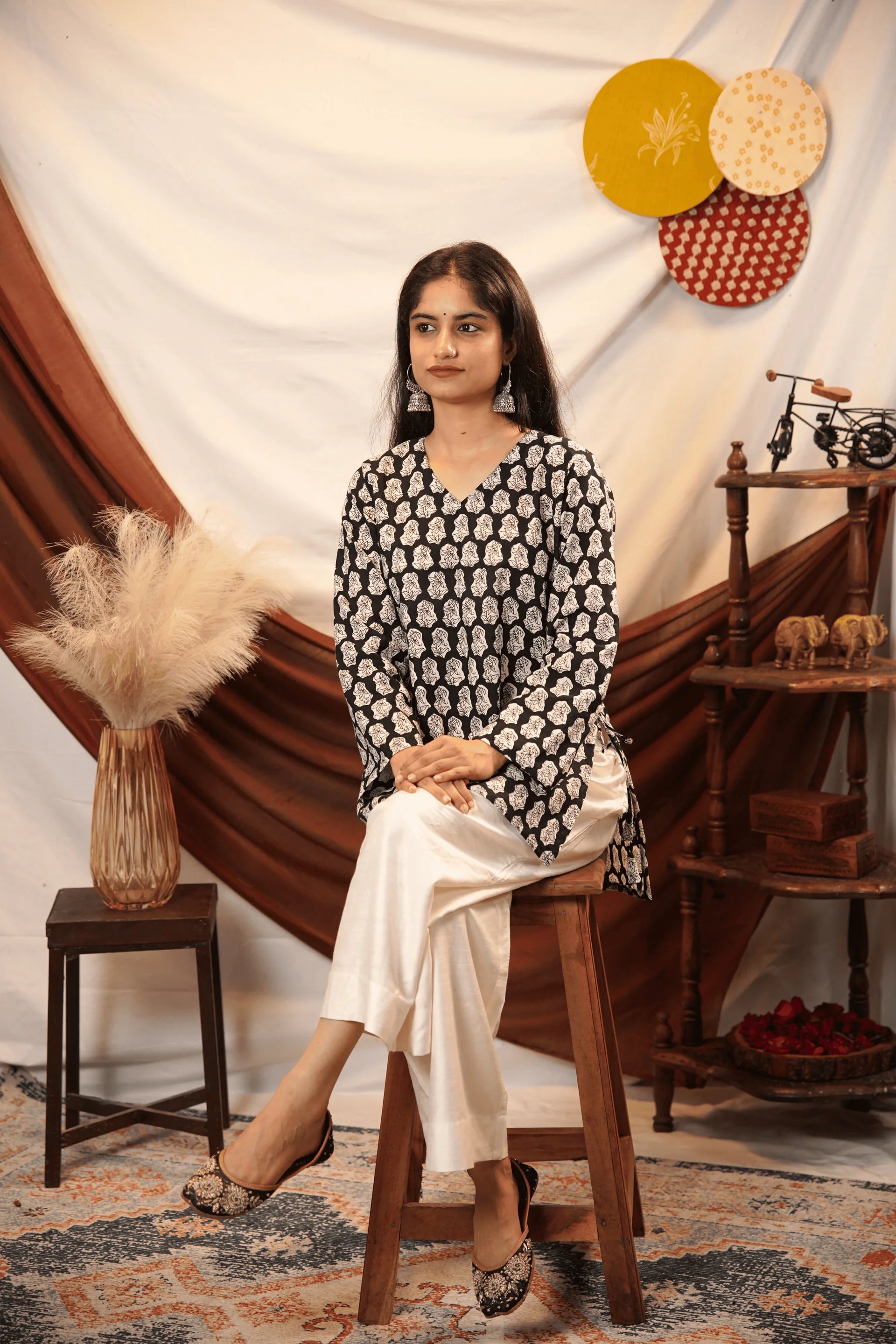 Shyama Short Kurti