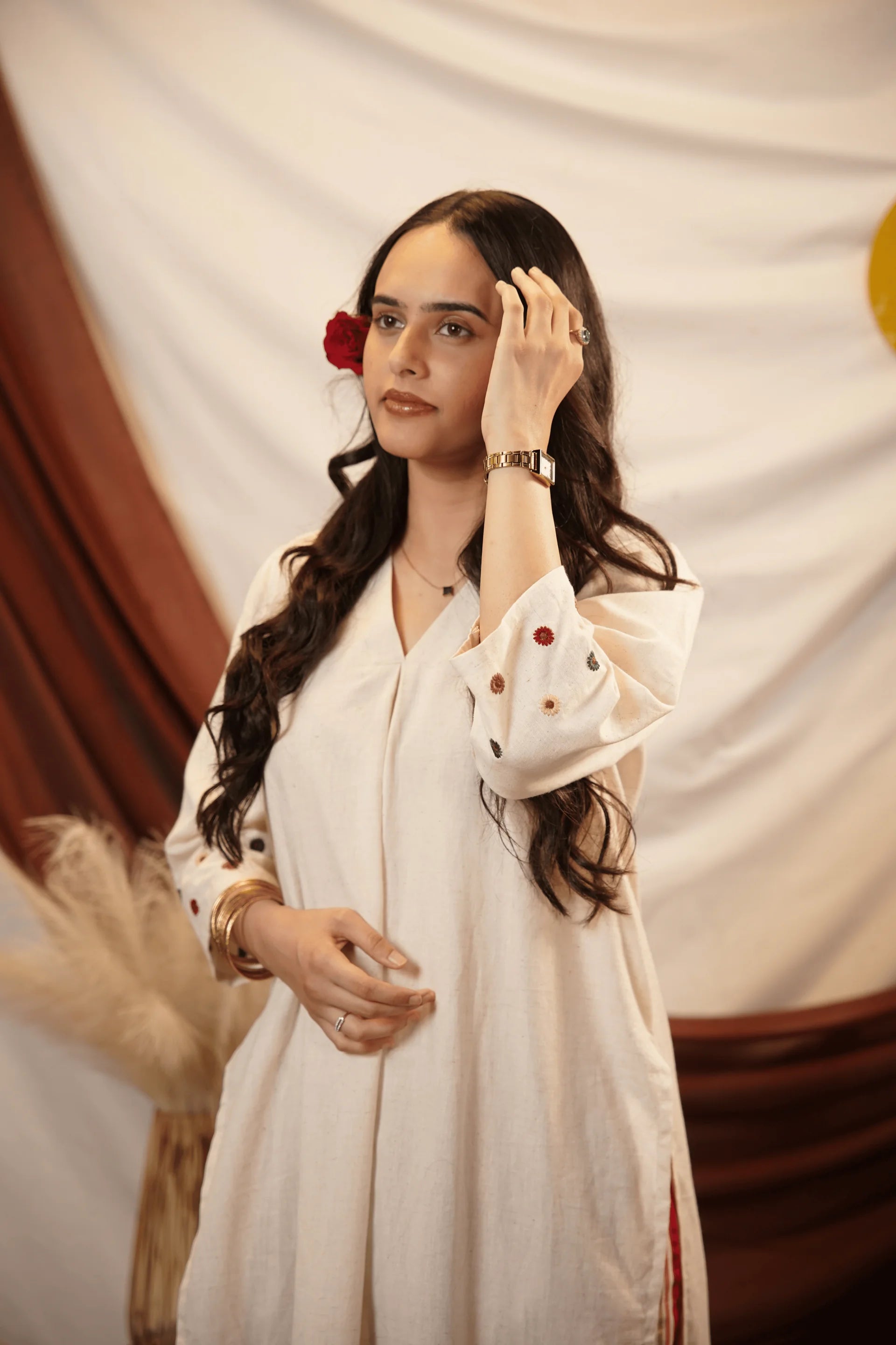 Vasanti Embroidered Kurta Set