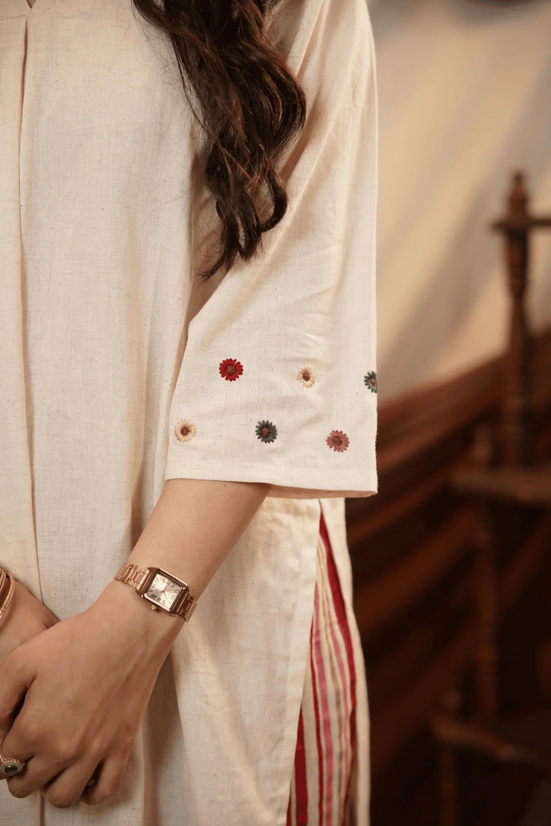 Vasanti Embroidered Kurta Set
